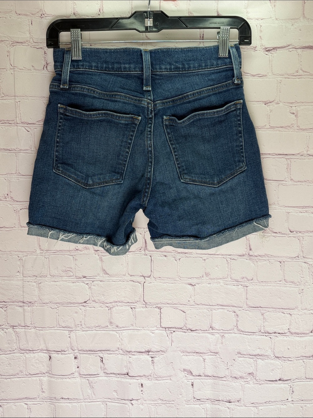 J. Crew Dark Blue Denim Jean Shorts Woman’s size XXS or 24 - Picture 3 of 3